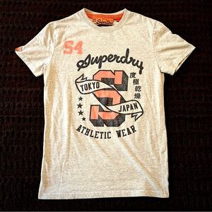 Mens Size XS - Vintage Superdry Athletics T Shirt - Tokyo Japan Graphic